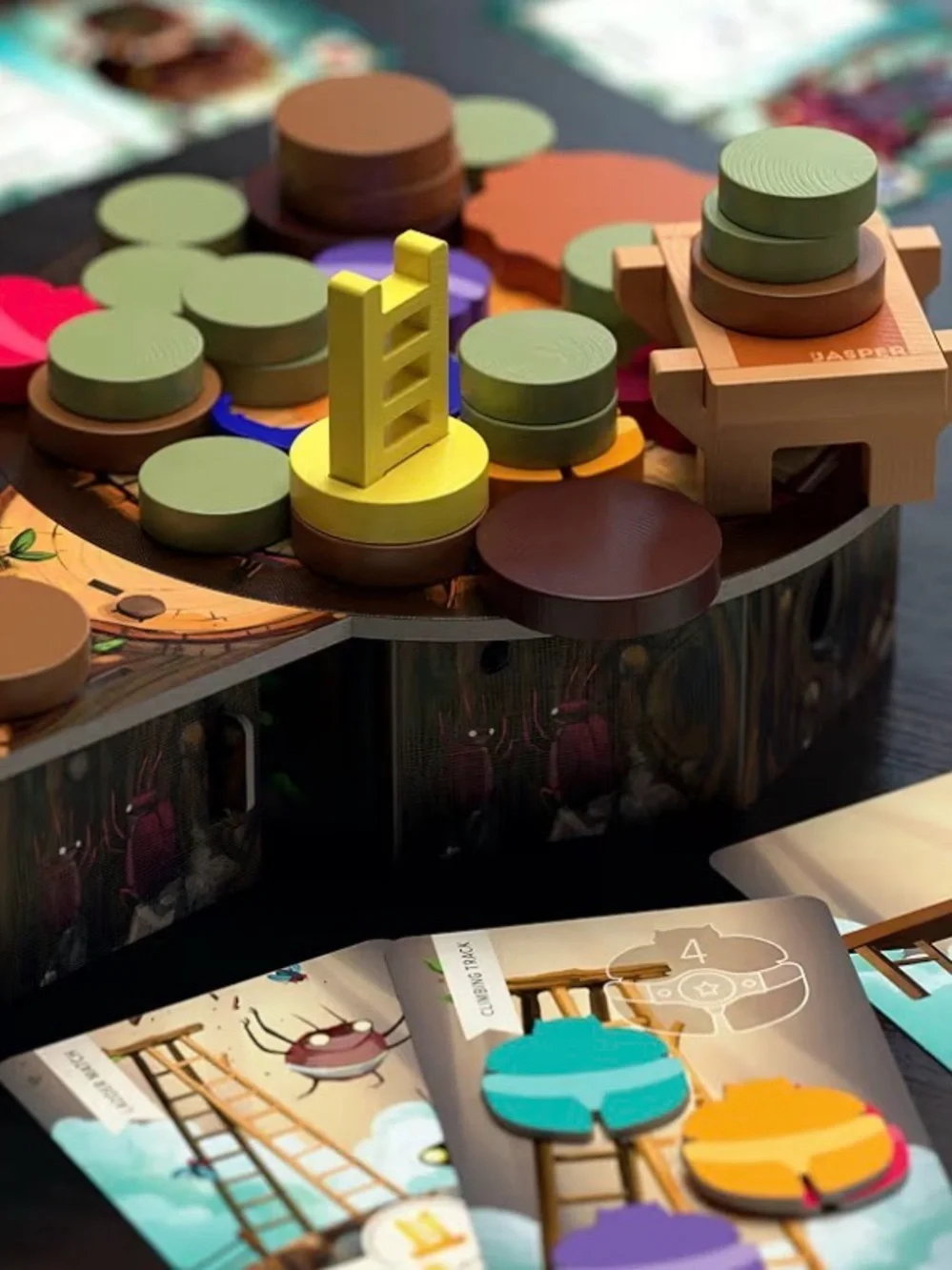 Kabuto Sumo Board Game + Total Mayhem Expansion